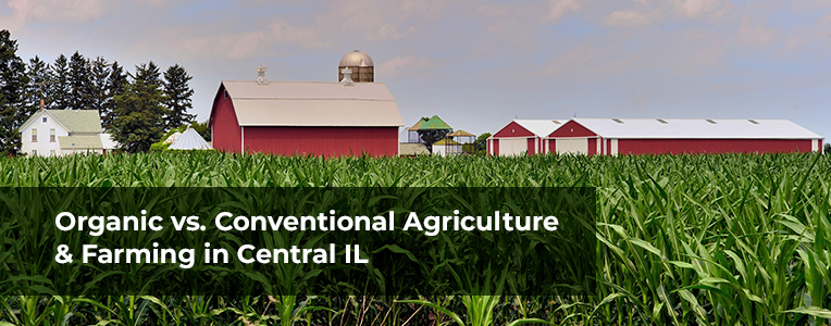 Organic vs. Conventional Agriculture & Farming in Central IL